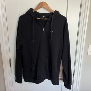 Under Armour Black Zip Up Hoodie XL